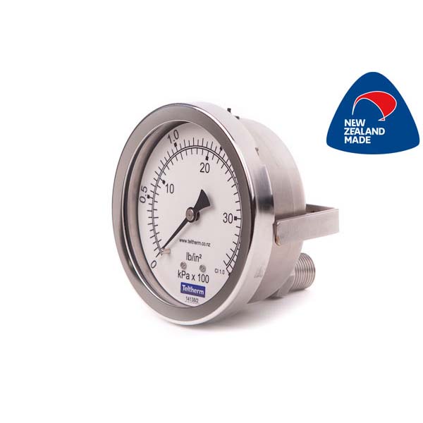 100mm all SS Rear Entry Pressure Gauge