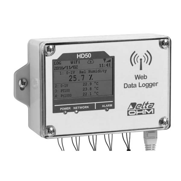 HD50 Datalogger c/w 4 universal I/P LCD