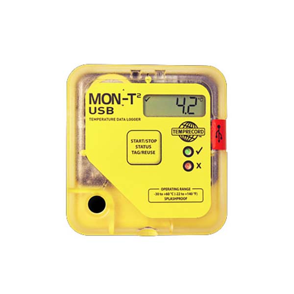 -30 to 60 °C Mon-T2 USB LCD