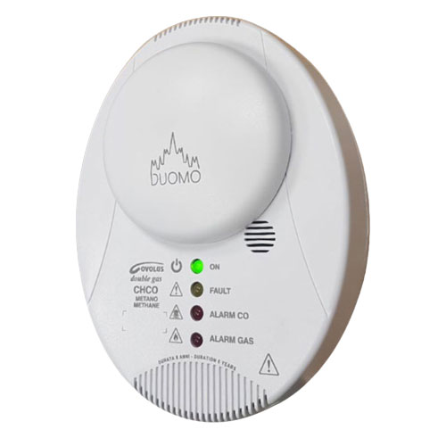 Natural Gas & CO Detector/Alarm 230V